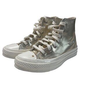 Converse Chuck Taylor® All Star® 70 Gold Metallic High Top Sneaker Shoes Size 5